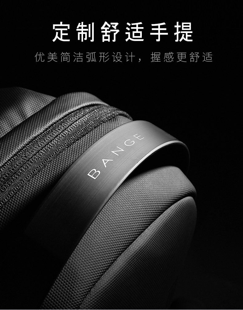 Big Big Bag #0034 - BANGE Waterproof Crossbody Bag – Multifunction Shoulder & Chest Pack for Men