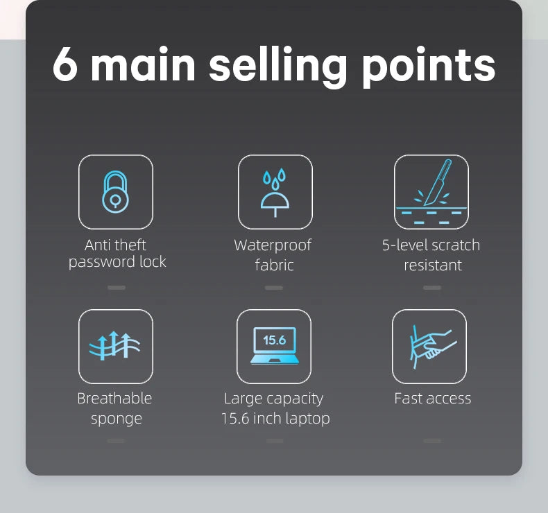 Big Big Bag #0014 - BANGE Expandable Travel Backpack – 15.6" Laptop, Waterproof, FAA Approved