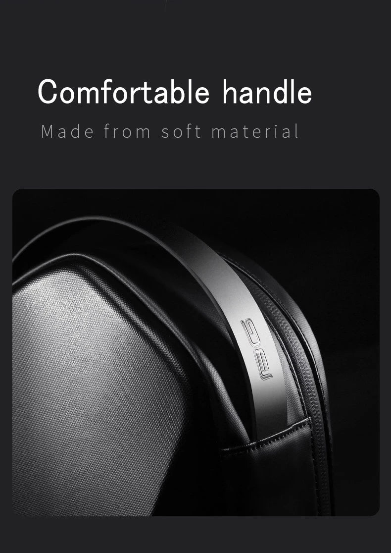 Big Big Bag #0026 - BANGE Hard Shell Sling Bag – Waterproof Crossbody Chest Pack with USB 3.0 Charging