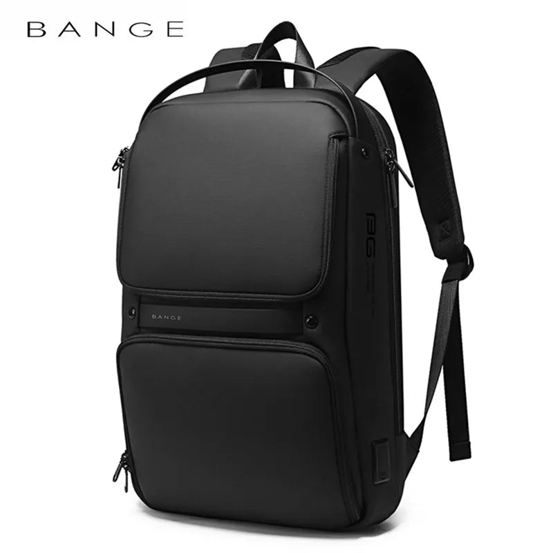 Big Big Bag #0020 - BANGE USB Business Backpack – Fits 15.6" Laptop, Waterproof & Anti-Theft