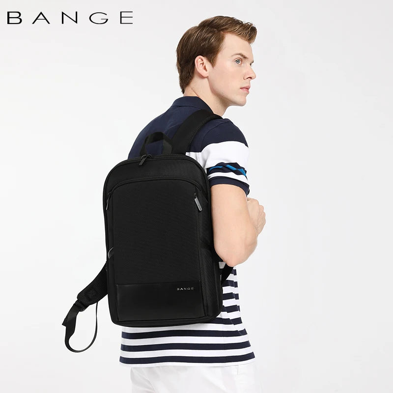 Big Big Bag #0028 - BANGE Waterproof Sling Bag – Multifunction Shoulder & Chest Pack for Men (Fits 7–9" iPad)