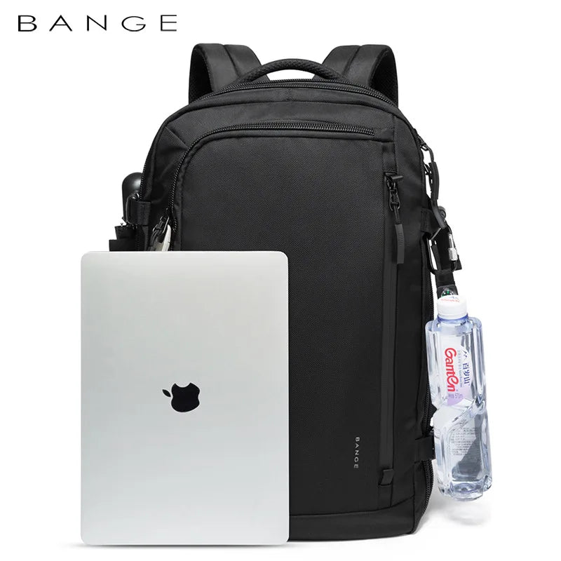 Big Big Bag #0014 - BANGE Expandable Travel Backpack – 15.6" Laptop, Waterproof, FAA Approved