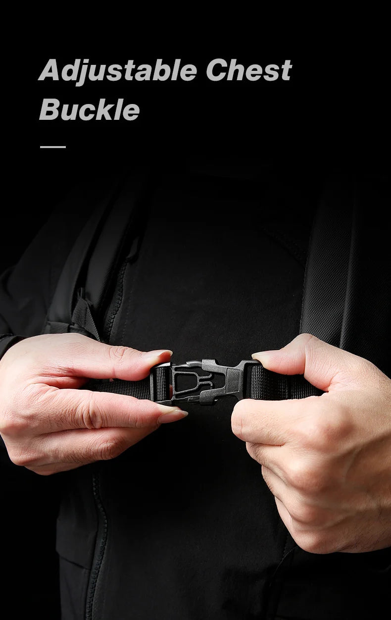 BANGE New Casual Multi-Pockets Big Capacity Daily 15.6inch Laptop Light Waterproof For Business Trip Roomy Men Backpack with YKK