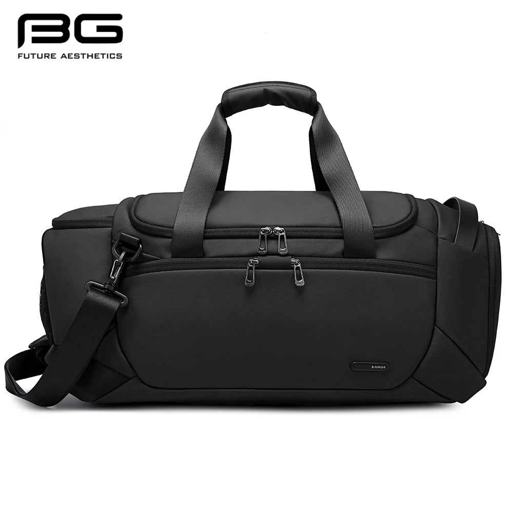 Big Big Bag #0027 - BANGE 21" Waterproof Sports Duffel Bag – Shoe Compartment & Wet/Dry Separation