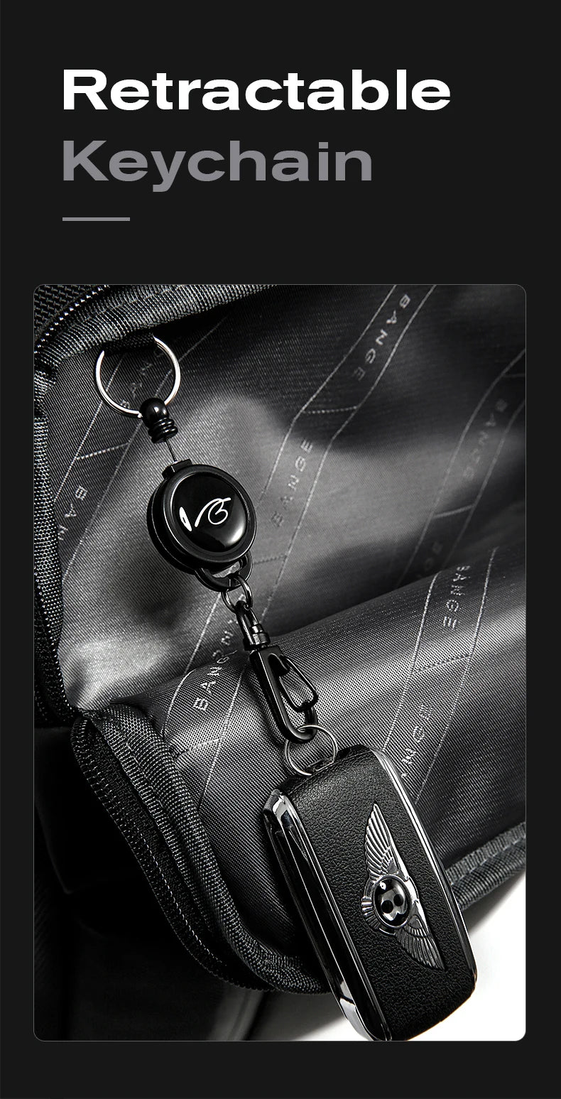 2024 New Fashion Men Business Backpack 15.6 in Laptop Backpack Work Man Bag Unisex Black Travel Male Backpack Mochila Waterproof