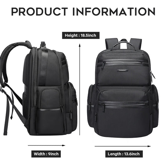 Big Big Bag #0030 - BANGE Anti-Theft Laptop Backpack – 15.6" Waterproof Travel & Business Bag with USB Charging Port