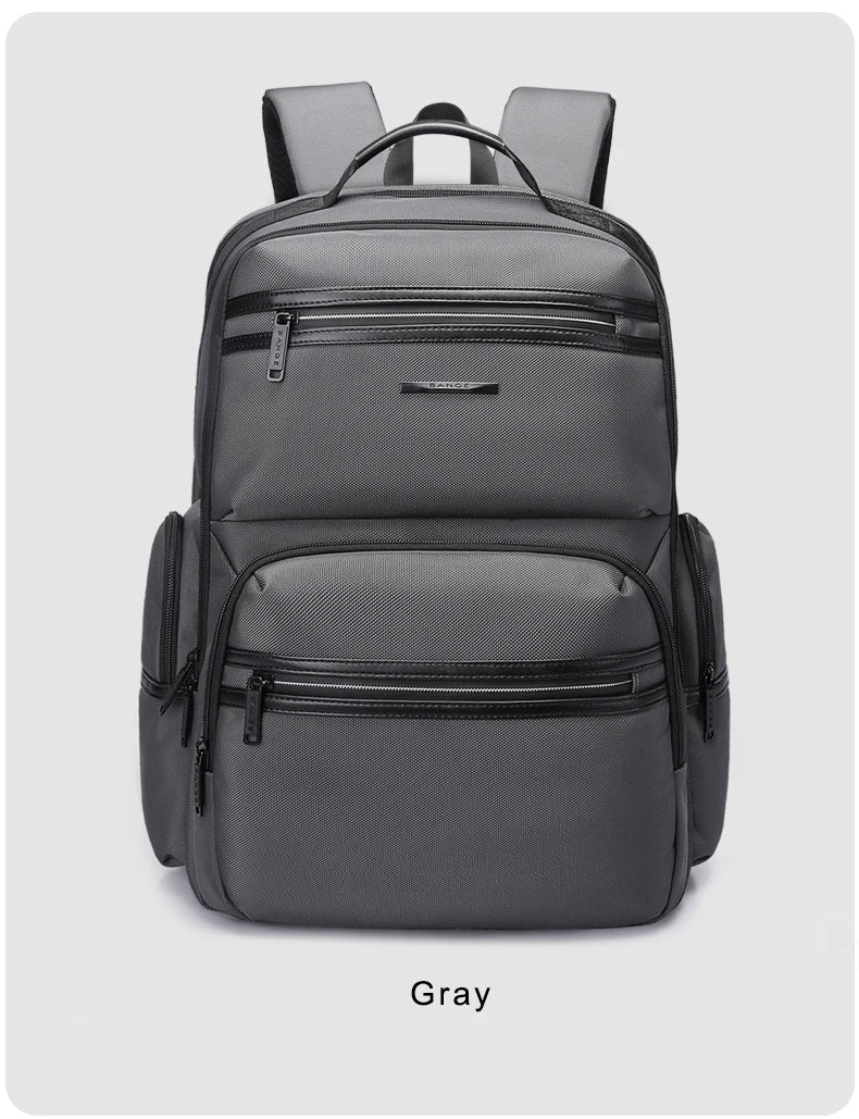 BANGE Anti Theft Laptop Backpack 15.6" Anti-wrinkle Waterproof USB Recharging Oxford Backpack Men Fashion Travel Bag Backpacks