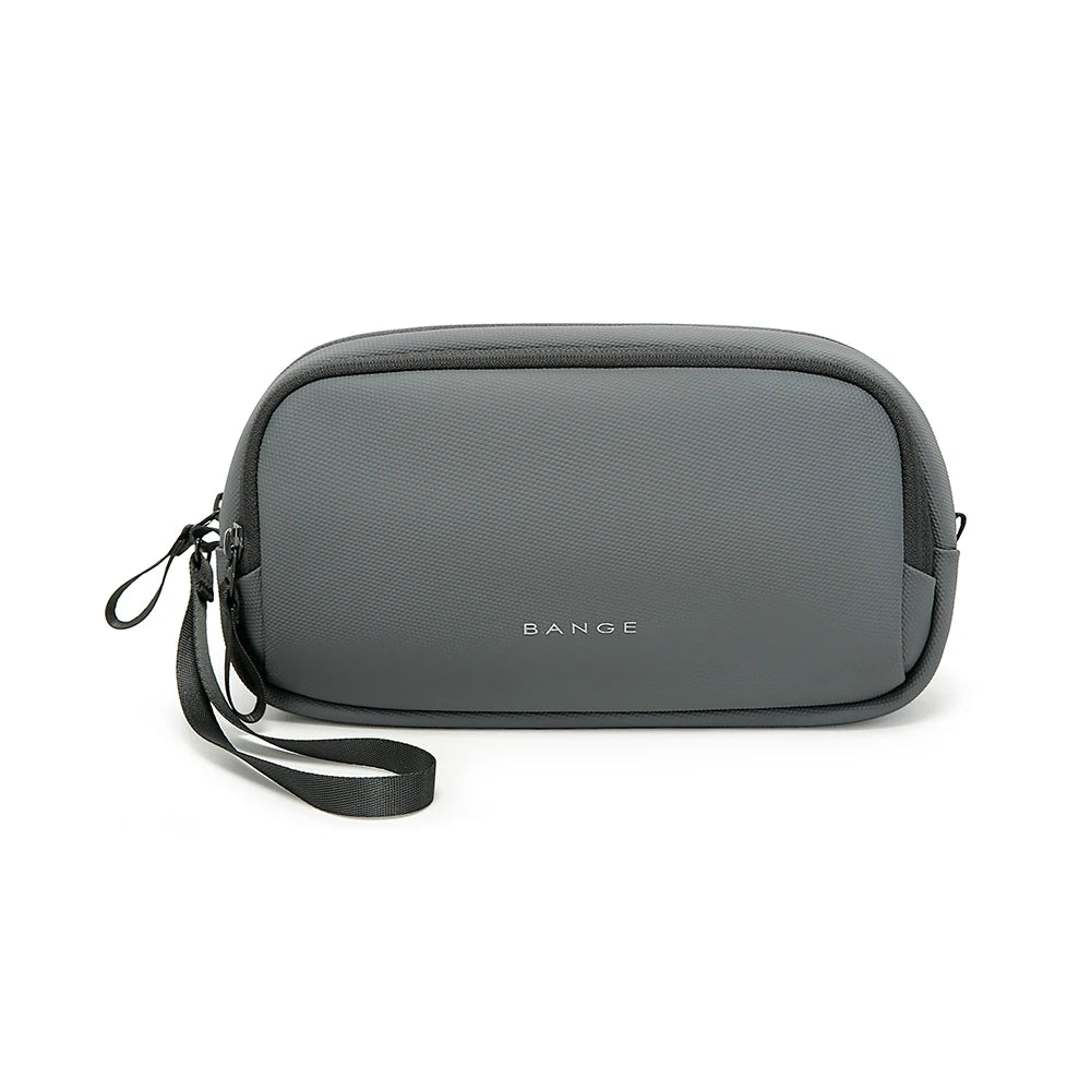 BANGE New Unisex Polyester Light Waterproof Digital USB Cable Storage Hand Bag, Electronics Travel Bag Organizer for Cable Case