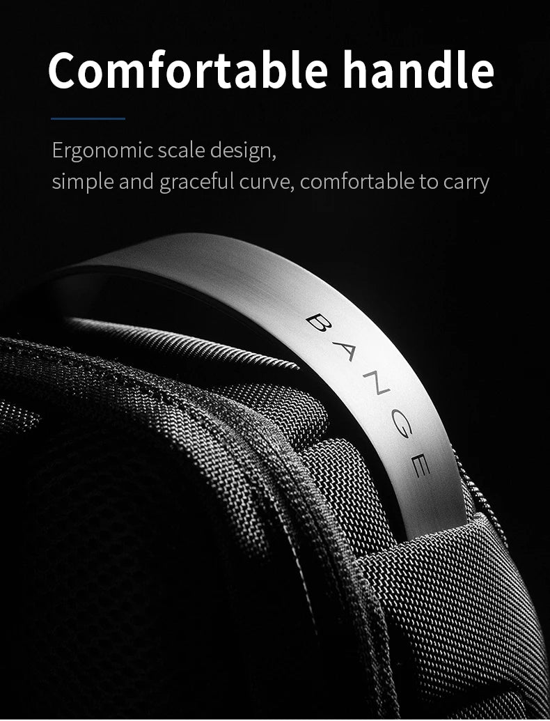 BANGE Hot Chest Bag New Anti-thief Men Crossbody Bag Waterproof Shoulder Bags USB Charging Short Trip For Male Travel Pack