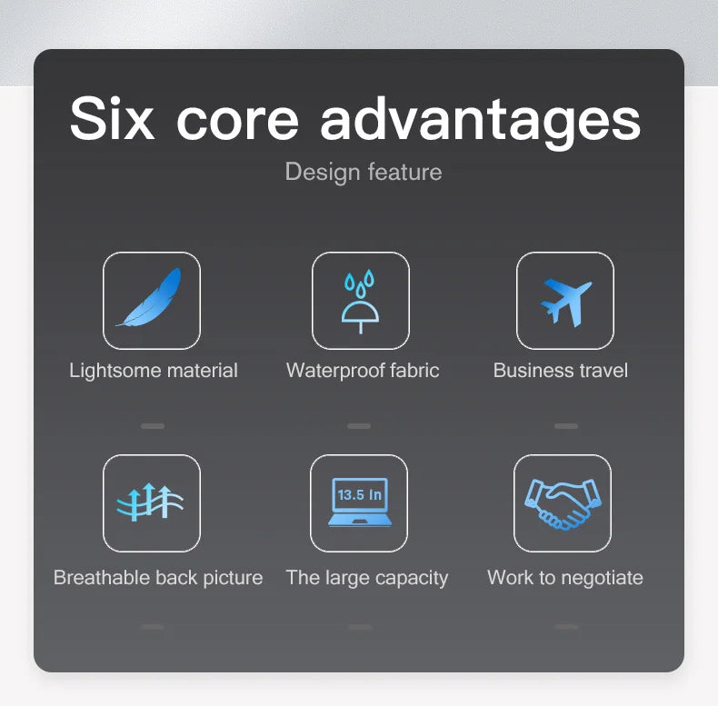 BANGE Men Anti Theft Waterproof Laptop Backpack 15.6 Inch Daily Work Business Backpacks Thin School Back Pack Mochila