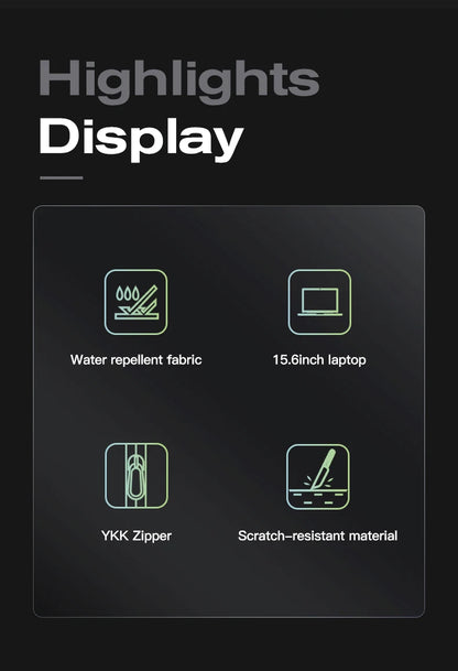 BANGE Unique Men Anti theft Waterproof Laptop Backpack 15.6 Inch Daily Work Business Backpack School back pack mochila for women