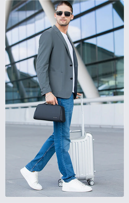 BANGE Oxford Fabric Men Portable Storage Bags Toiletry Kits Organizer Women Cosmetic Bags Waterproof Hanging Travel Wash Pouch