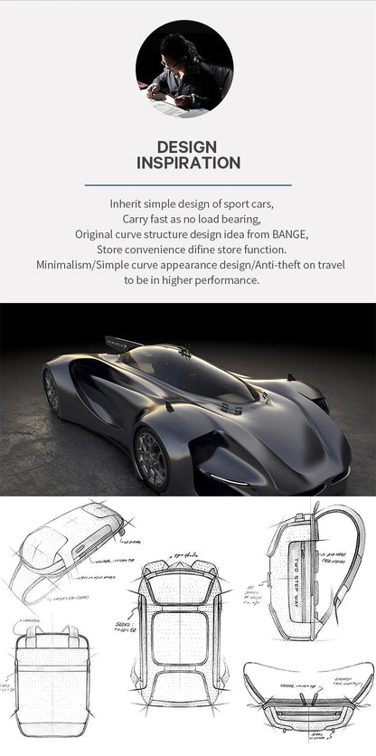 BANGE Hot Chest Bag New Anti-thief Men Crossbody Bag Waterproof Shoulder Bags USB Charging Short Trip For Male Travel Pack