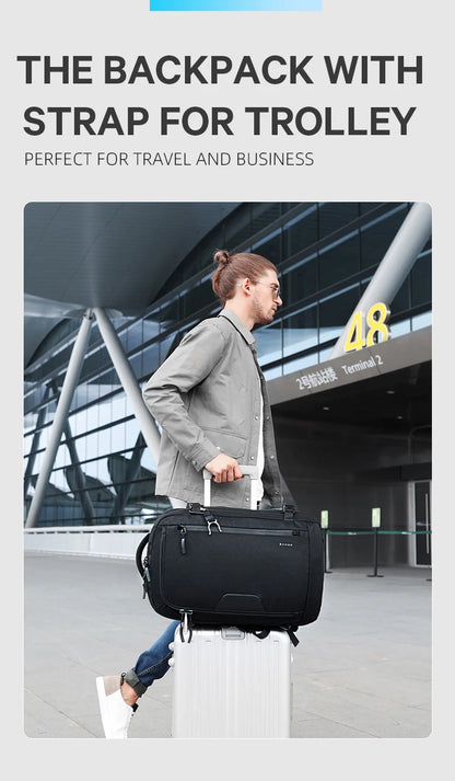 Big Big Bag #0014 - BANGE Expandable Travel Backpack – 15.6" Laptop, Waterproof, FAA Approved