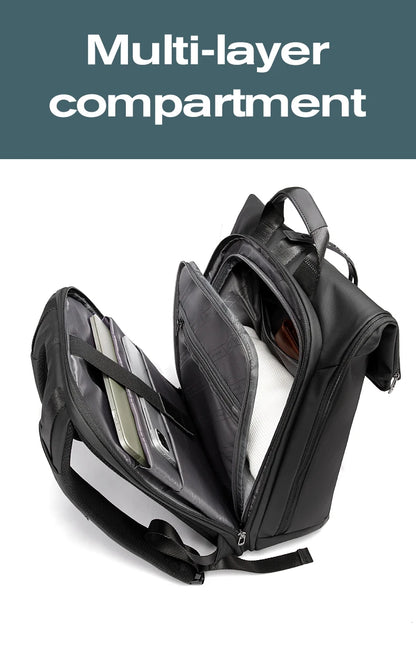 BANGE Unique Men Anti theft Waterproof Laptop Backpack 15.6 Inch Daily Work Business Backpack School back pack mochila for women