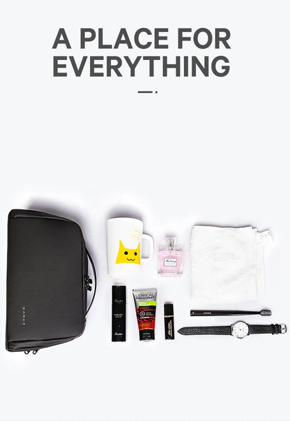 BANGE Oxford Fabric Men Portable Storage Bags Toiletry Kits Organizer Women Cosmetic Bags Waterproof Hanging Travel Wash Pouch