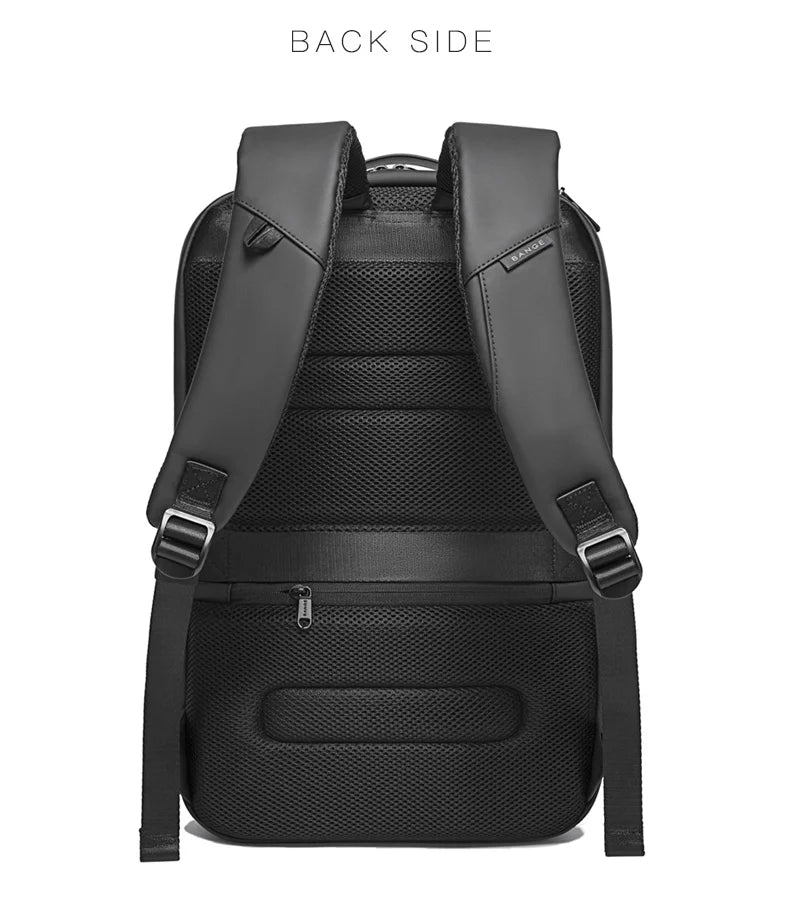 BANGE Business USB Charging Smart Backpacks Fits 15.6 Inch Laptop Commute Backpack WaterProof Carry On Bag for Men Travel Bags
