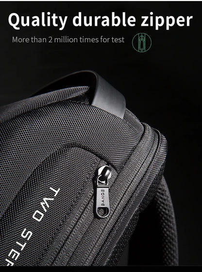 BANGE Hot Chest Bag New Anti-thief Men Crossbody Bag Waterproof Shoulder Bags USB Charging Short Trip For Male Travel Pack