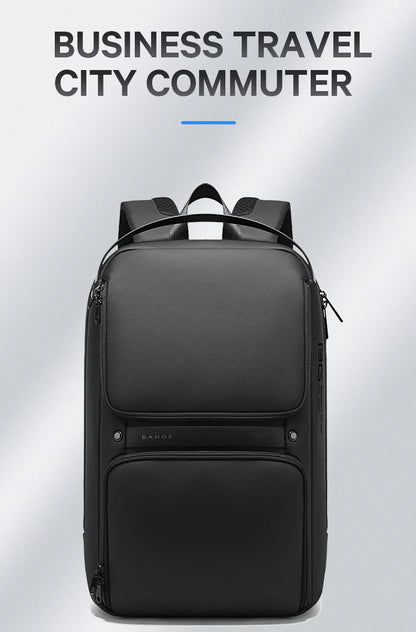 BANGE Men Anti Theft Waterproof Laptop Backpack 15.6 Inch Daily Work Business Backpacks Thin School Back Pack Mochila