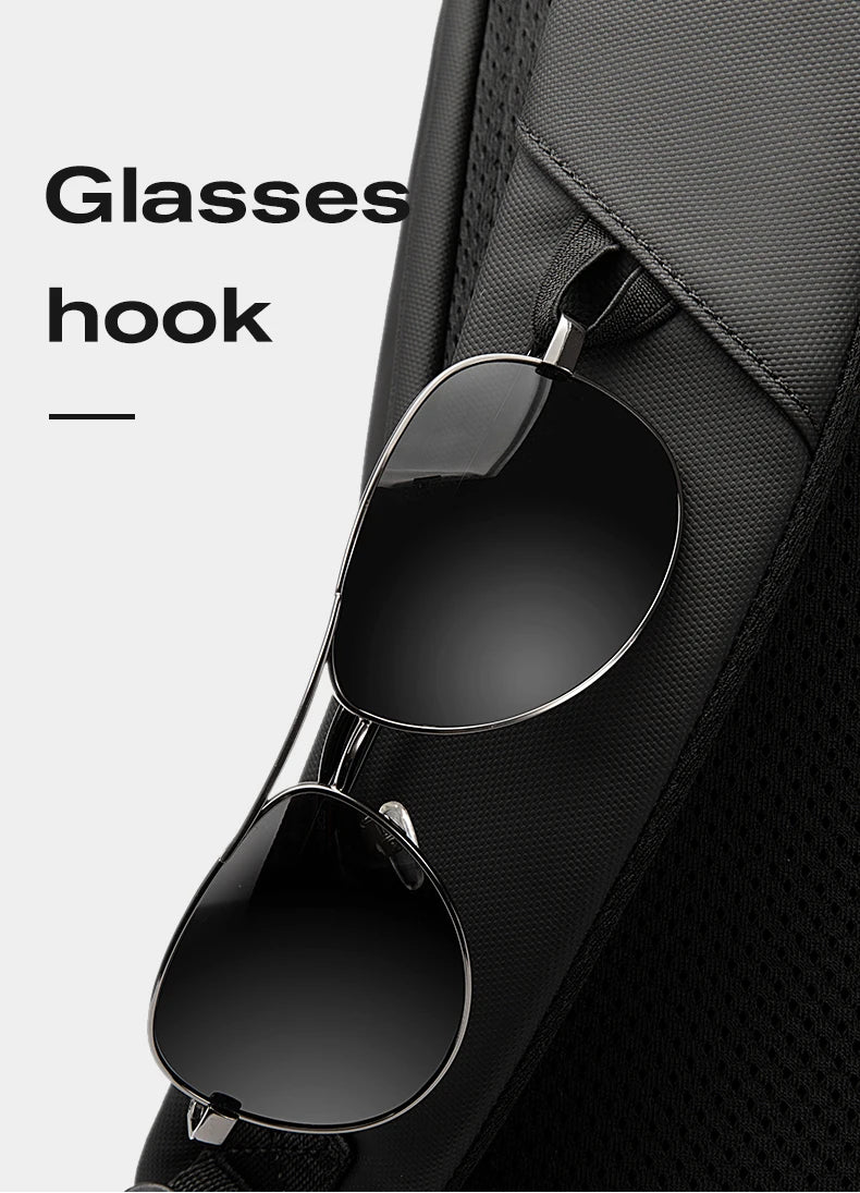 BANGE Unique Men Anti theft Waterproof Laptop Backpack 15.6 Inch Daily Work Business Backpack School back pack mochila for women