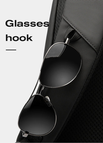 BANGE Unique Men Anti theft Waterproof Laptop Backpack 15.6 Inch Daily Work Business Backpack School back pack mochila for women