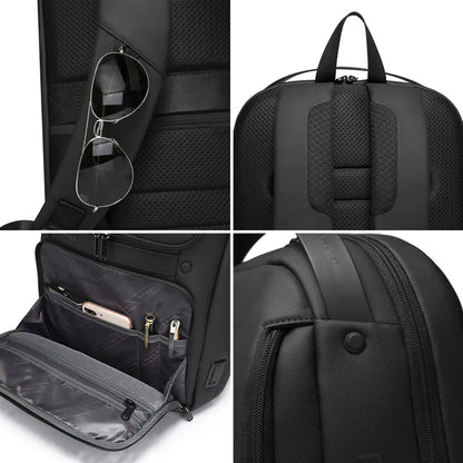 Big Big Bag #0020 - BANGE USB Business Backpack – Fits 15.6" Laptop, Waterproof & Anti-Theft