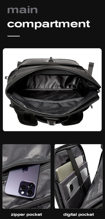 BANGE Unique Men Anti theft Waterproof Laptop Backpack 15.6 Inch Daily Work Business Backpack School back pack mochila for women