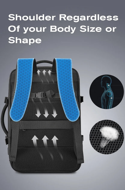 BANGE New Multifunctional USB Recharging Travel Backpack Men Business Waterproof School Bag Large Capacity 15.6 Laptop Backpacks