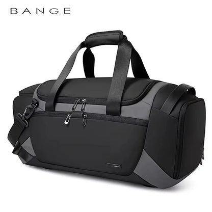Big Big Bag #0017 - BANGE Men’s Gym Bag – Waterproof Sports Duffel with Dry/Wet Separation