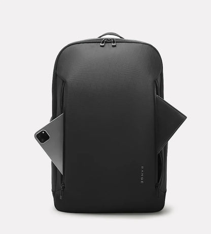 BANGE New Casual Multi-Pockets Big Capacity Daily 15.6inch Laptop Light Waterproof For Business Trip Roomy Men Backpack with YKK