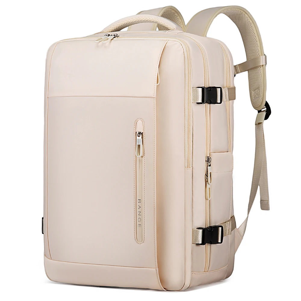 Big Big Bag #0018 - BANGE Men's 15.6" USB Waterproof Laptop Backpack – Travel, Work & School Bag