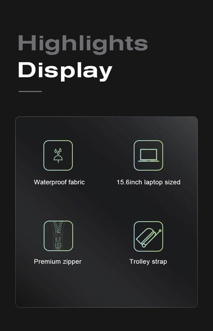 BANGE New Design Large Capacity USB Rechargable Travel Backpacks Men 15.6 inch Laptop Backpack Waterproof Outdoor Bag for Male