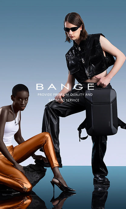 2024 New Fashion Men Business Backpack 15.6 in Laptop Backpack Work Man Bag Unisex Black Travel Male Backpack Mochila Waterproof