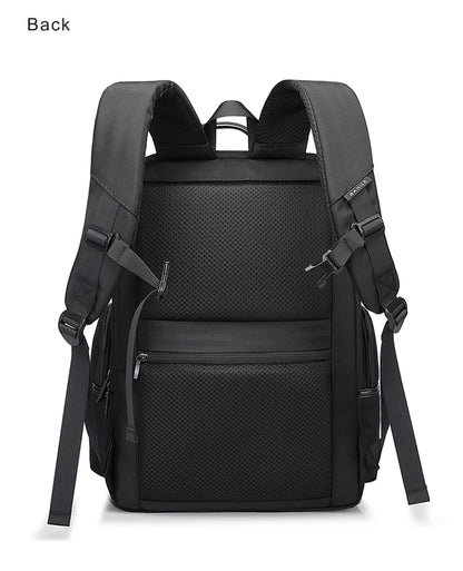 BANGE Anti Theft Laptop Backpack 15.6" Anti-wrinkle Waterproof USB Recharging Oxford Backpack Men Fashion Travel Bag Backpacks