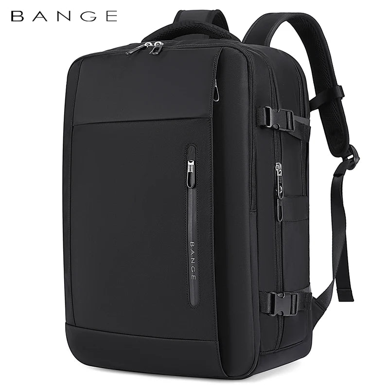 Big Big Bag #0018 - BANGE Men's 15.6" USB Waterproof Laptop Backpack – Travel, Work & School Bag