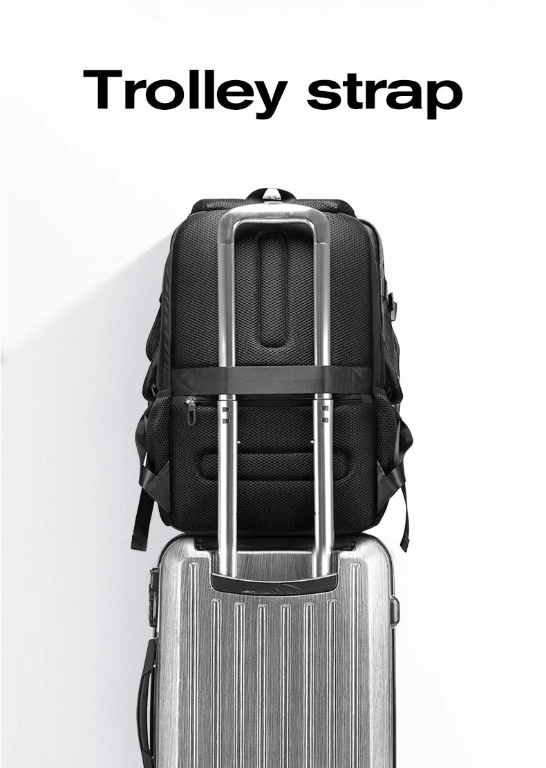Big Big Bag #0032 - BANGE Waterproof Laptop Backpack – 15.6" Large Capacity Travel & School Bag