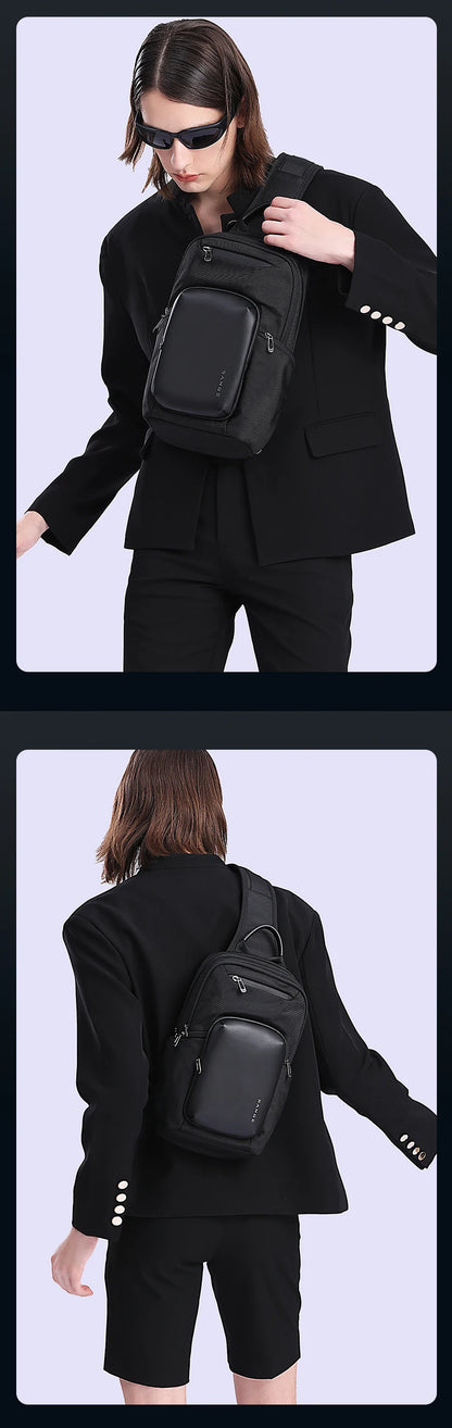 BANGE 2024 New Arrival Multifunction Crossbody Bag for Men Shoulder Messenger Bags Waterproof Men Sling Bags with Big Capacity