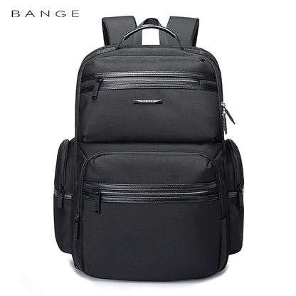 BANGE Anti Theft Laptop Backpack 15.6" Anti-wrinkle Waterproof USB Recharging Oxford Backpack Men Fashion Travel Bag Backpacks