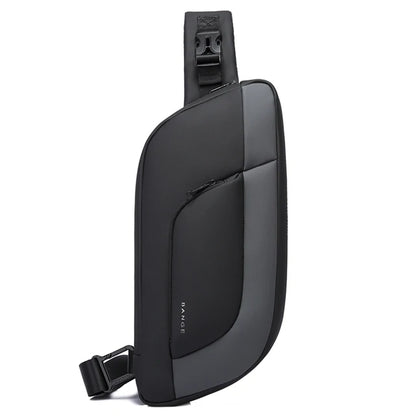 Big Big Bag #0031 - BANGE Waterproof Chest Bag – Korean Style Sling Pack for Men, Anti-Stain & Multifunction