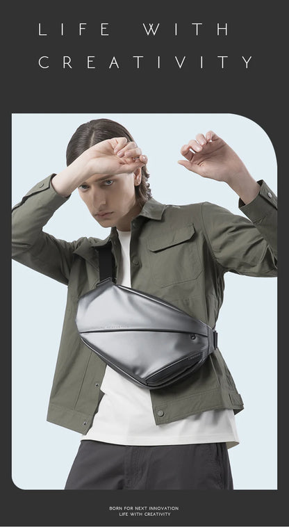 BANGE Chest Bag New Design 9.7 inch iPadShoulder Messenger Bags Waterproof Anti-stain Anti-theft Big Capacity Short Trip Pack