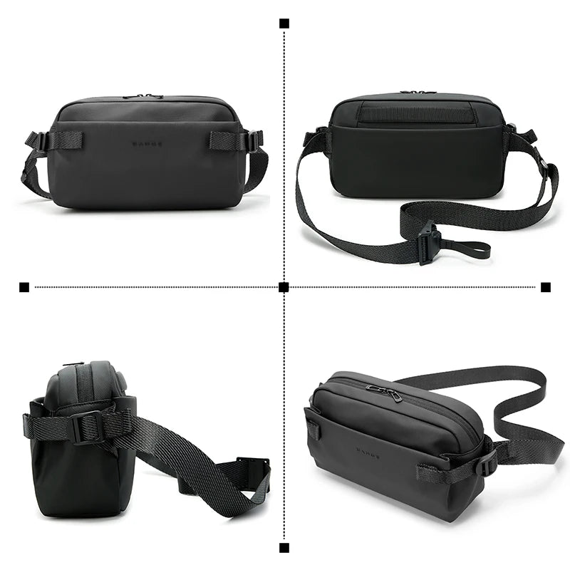 BANGE Daily Use Crossbody Bag Minimalist Chest Shoulder Pack for Men and Women Sling Bag Waterproof Lightweight Pack For Travel