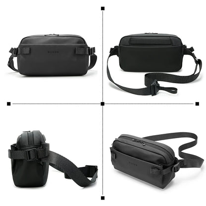 BANGE Daily Use Crossbody Bag Minimalist Chest Shoulder Pack for Men and Women Sling Bag Waterproof Lightweight Pack For Travel