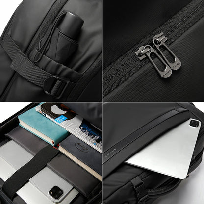 BANGE New Multifunctional USB Recharging Travel Backpack Men Business Waterproof School Bag Large Capacity 15.6 Laptop Backpacks