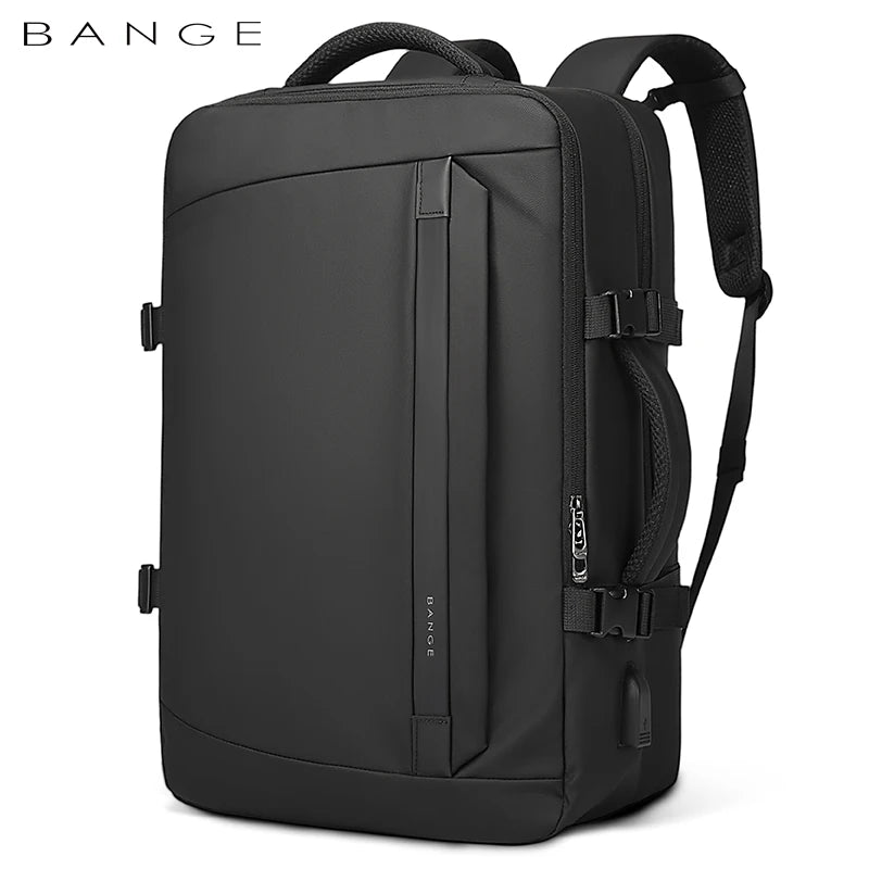 BANGE New Multifunctional USB Recharging Travel Backpack Men Business Waterproof School Bag Large Capacity 15.6 Laptop Backpacks