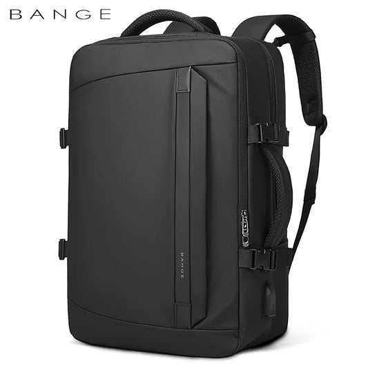 BANGE New Multifunctional USB Recharging Travel Backpack Men Business Waterproof School Bag Large Capacity 15.6 Laptop Backpacks