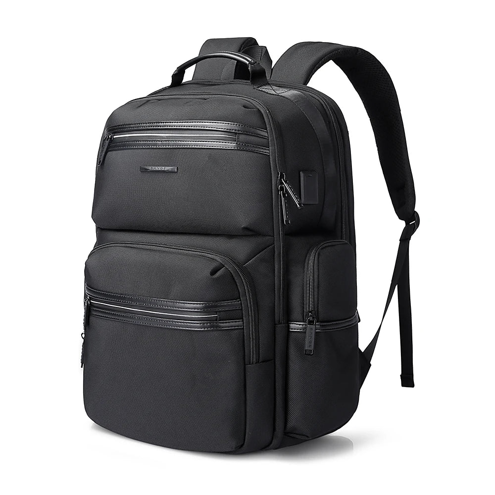 Big Big Bag #0030 - BANGE Anti-Theft Laptop Backpack – 15.6" Waterproof Travel & Business Bag with USB Charging Port
