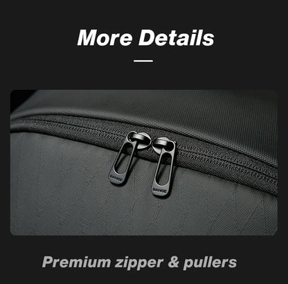 BANGE New Casual Multi-Pockets Big Capacity Daily 15.6inch Laptop Light Waterproof For Business Trip Roomy Men Backpack with YKK
