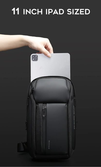 Bange New Oxford Fashion Waterproof Chest Bag Crossbody Bag Men's Models Men's Chest Bag Leisure Shoulder Satchel Large Capacity