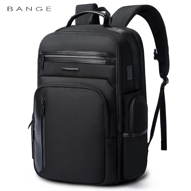 BANGE Factory sell new hot sell wholesale USB nylon waterproof travel custom school men backpacks bag laptop backpack