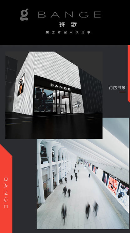 Bange Casual Men Anti Theft Backpack 15.6 inch Multifunctional Waterproof Backpacks Daily Travel Bag School Rucksack With Belt